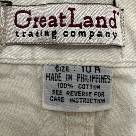 Great Land Trading company vintage off white jeans size 10 - Picture 11 of 11